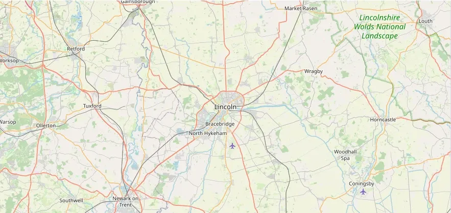 Map of the Lincoln area we cover